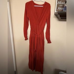 Rust Maxi Dress